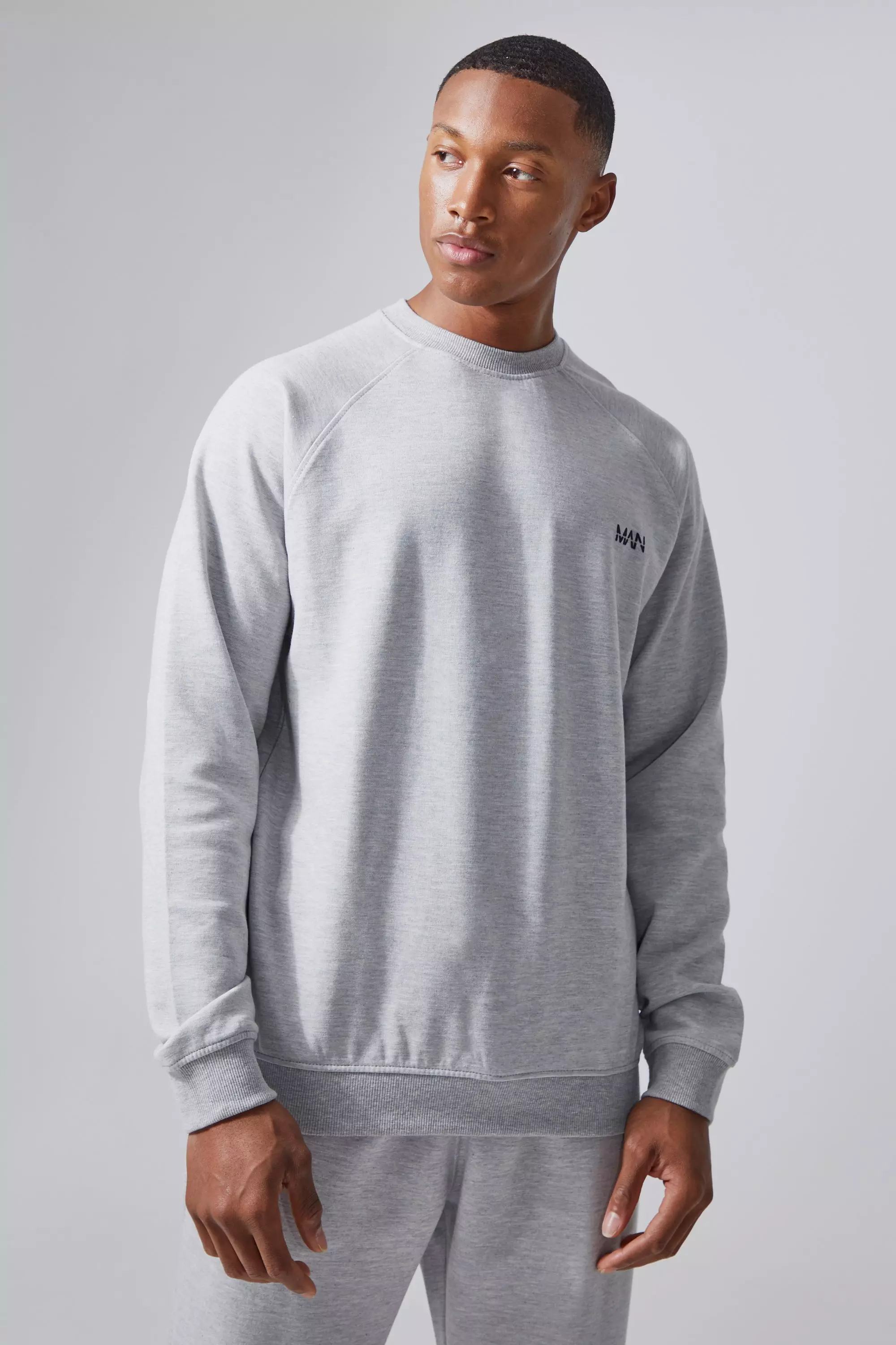 Grey marl sweatshirt store mens